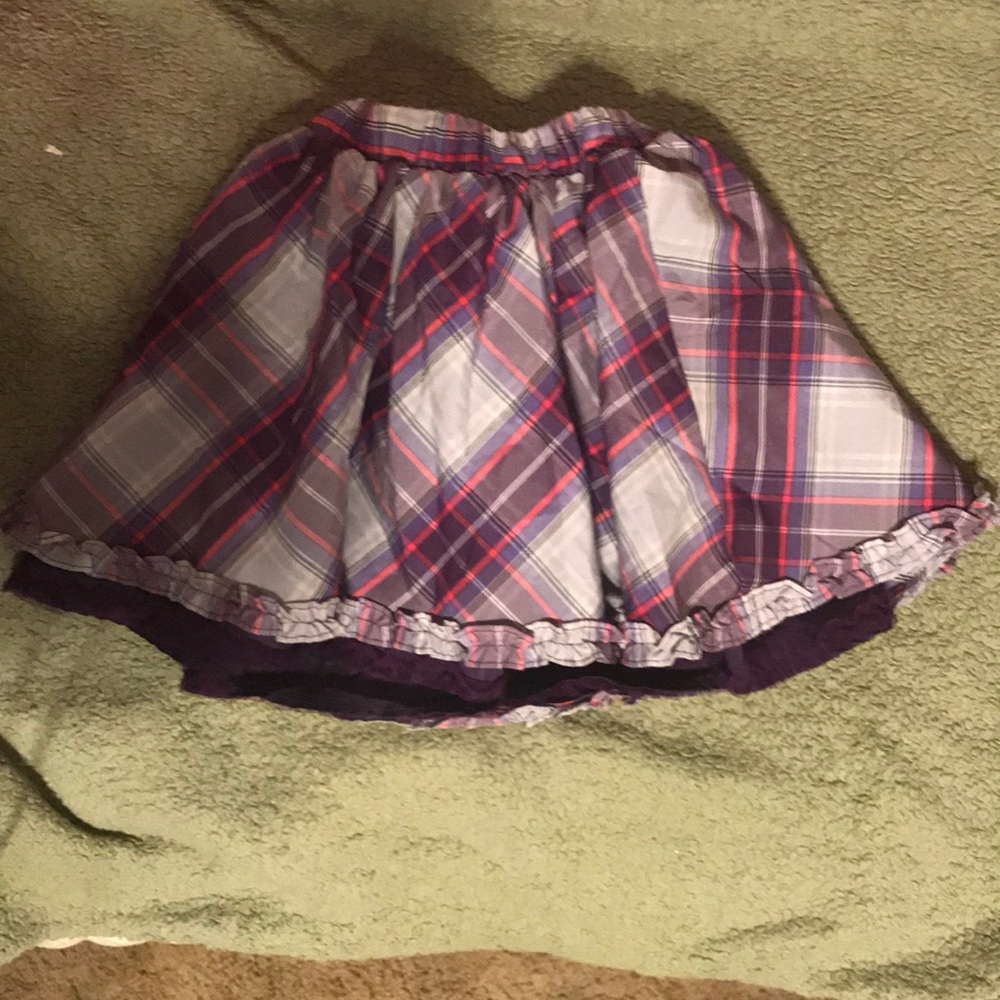 Fancy purple skirt